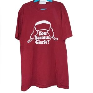 UNISEX “YOU SERIOUS CLARK?” Griswold Family Vacation Christmas Size Small
